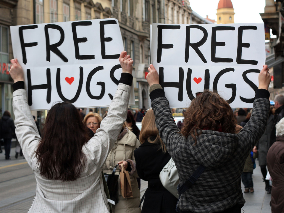 Free hugs